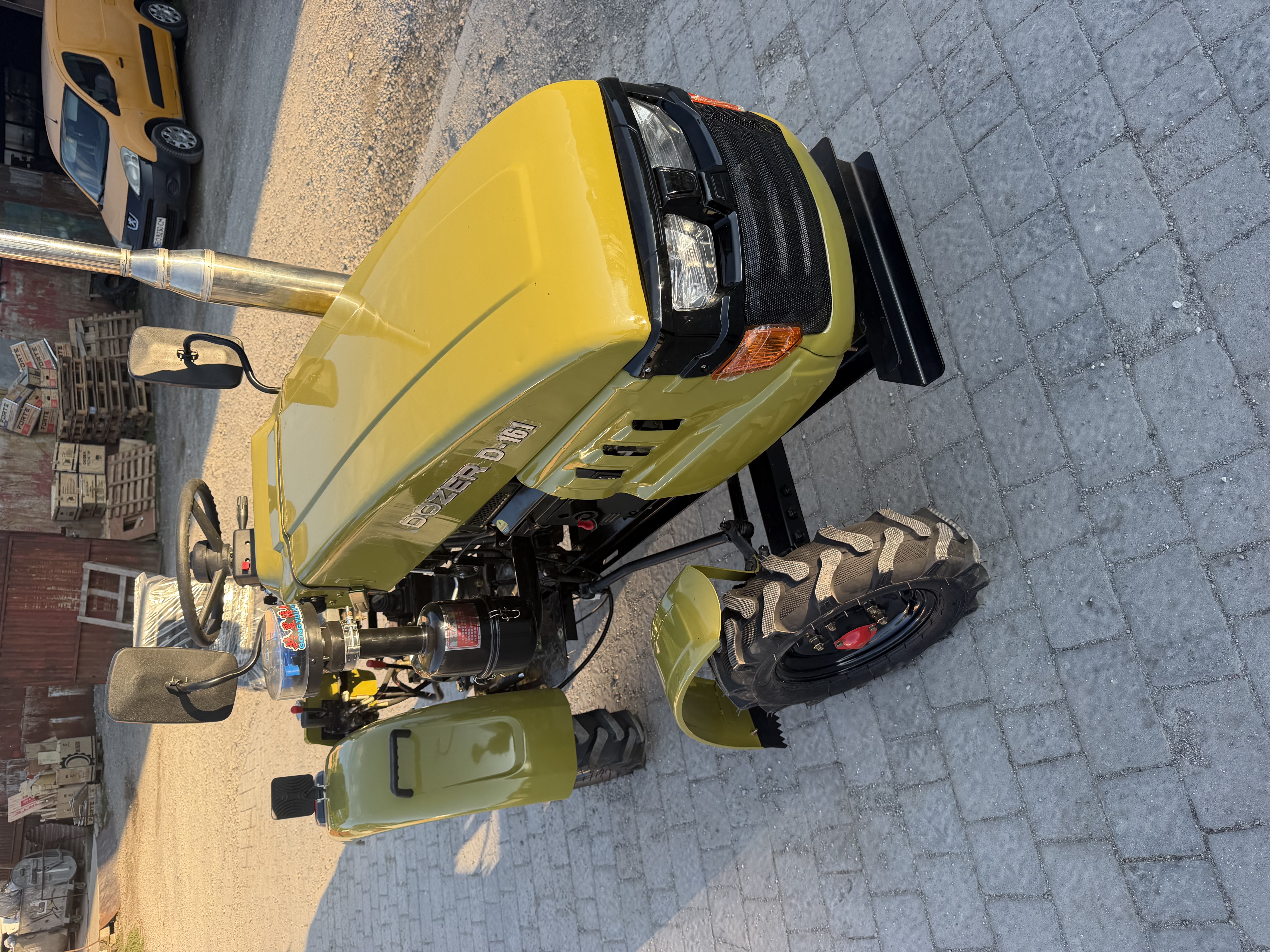 Мототрактор DOZER D161 з фрезою